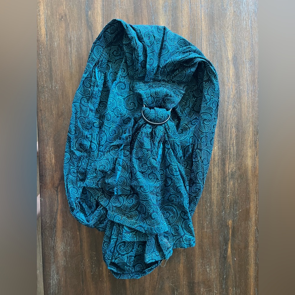 Blue Ring Sling Homemade